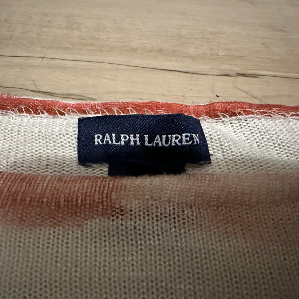 Ralph Lauren Red White and Blue Knit Shirt - Picture 2 of 8